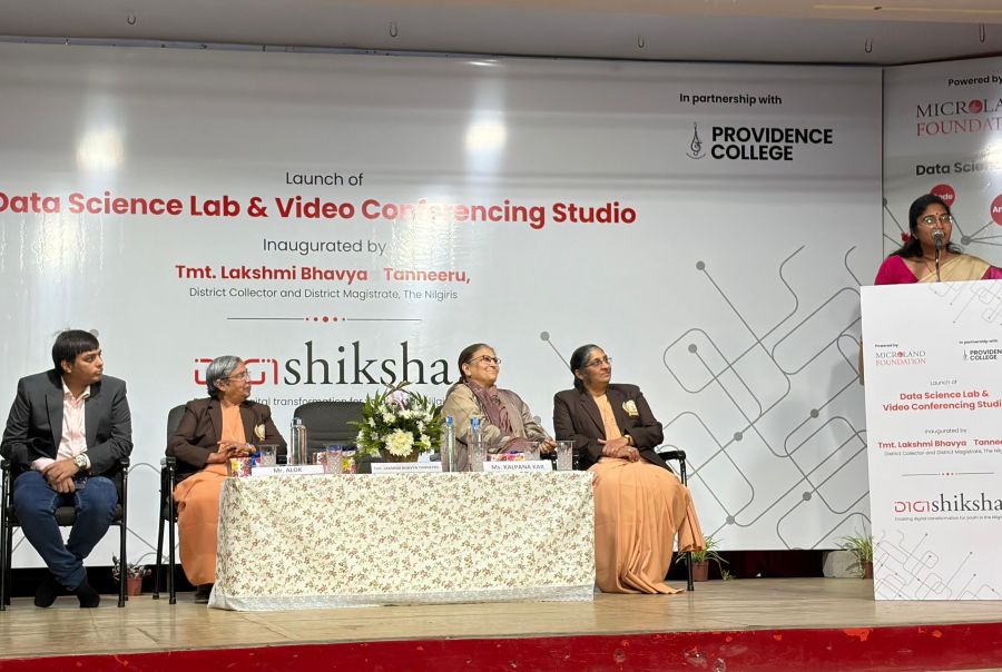 Microland Foundation Launches Digital Learning Initiative at Providence College Nilgiris